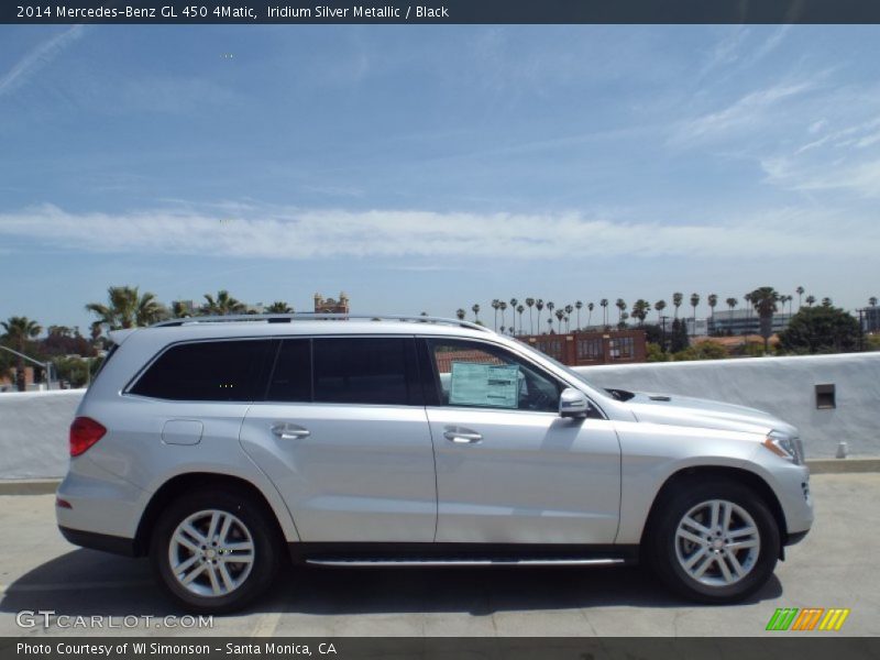 Iridium Silver Metallic / Black 2014 Mercedes-Benz GL 450 4Matic