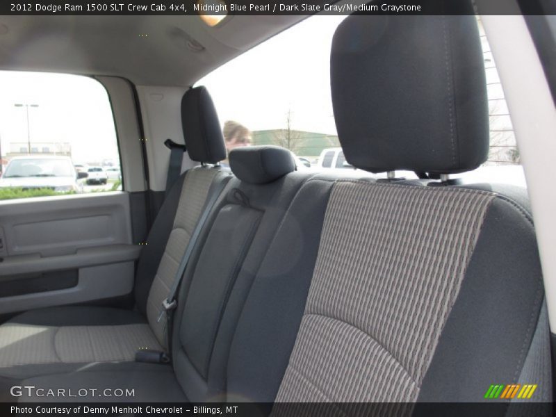 Midnight Blue Pearl / Dark Slate Gray/Medium Graystone 2012 Dodge Ram 1500 SLT Crew Cab 4x4