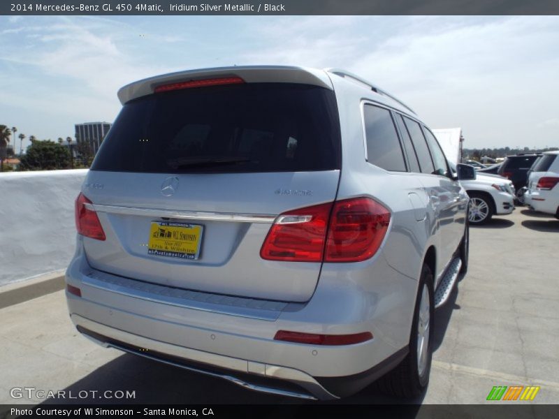 Iridium Silver Metallic / Black 2014 Mercedes-Benz GL 450 4Matic