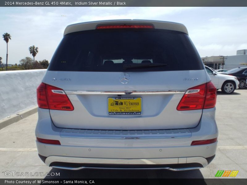 Iridium Silver Metallic / Black 2014 Mercedes-Benz GL 450 4Matic