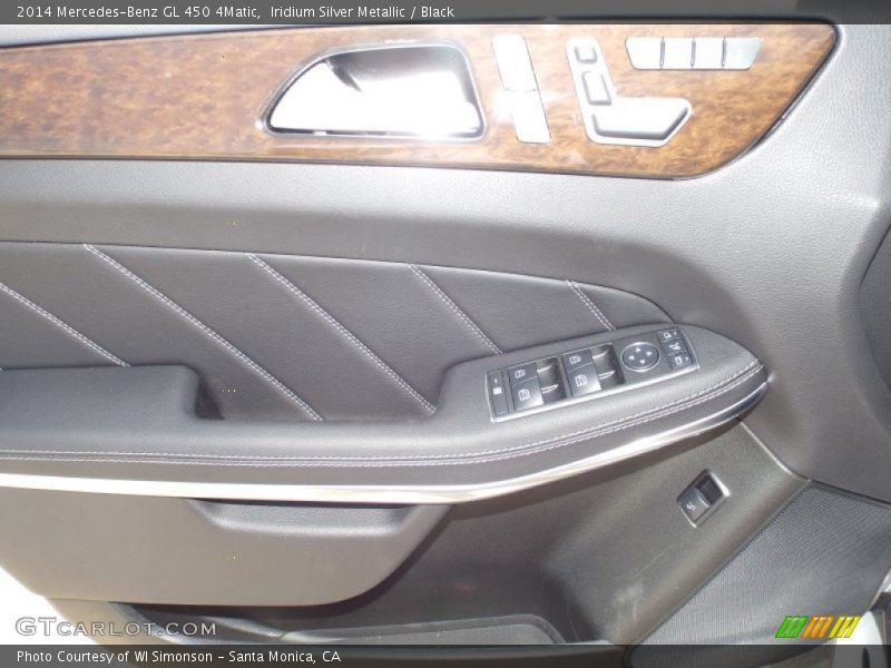 Iridium Silver Metallic / Black 2014 Mercedes-Benz GL 450 4Matic