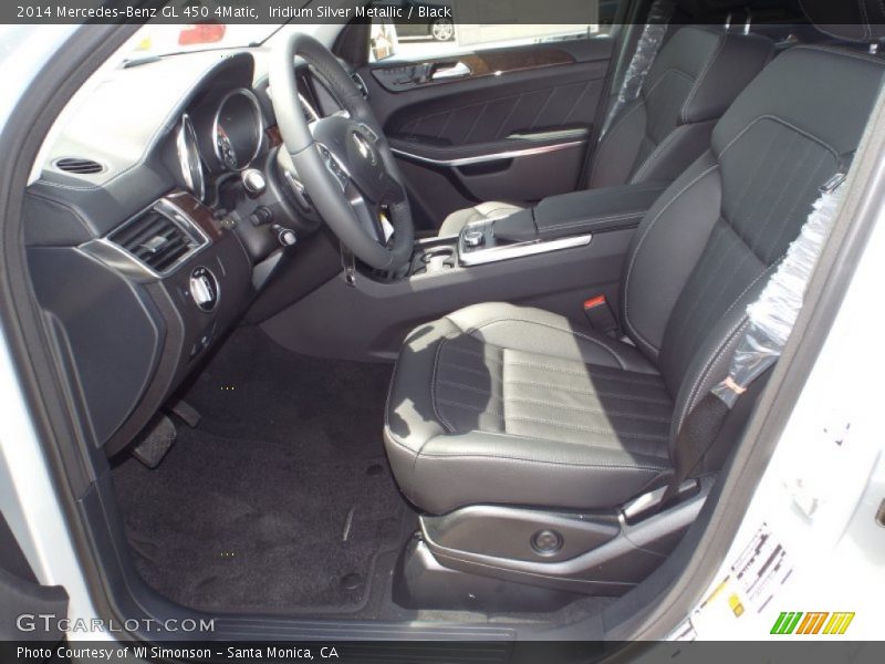 Iridium Silver Metallic / Black 2014 Mercedes-Benz GL 450 4Matic