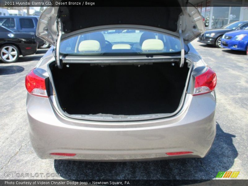 Desert Bronze / Beige 2011 Hyundai Elantra GLS
