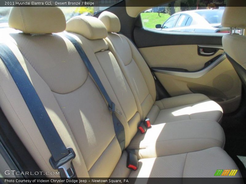 Desert Bronze / Beige 2011 Hyundai Elantra GLS