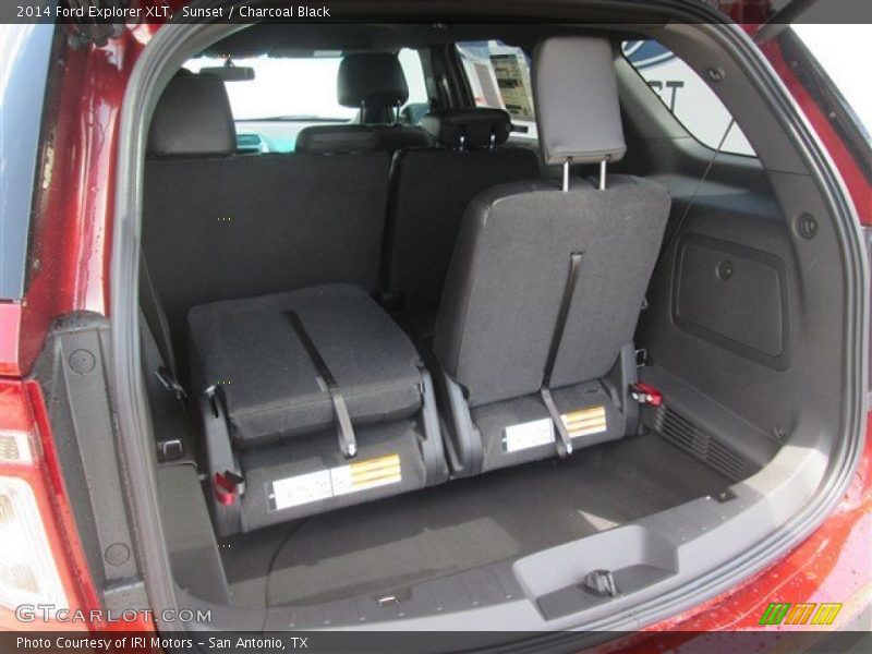 Sunset / Charcoal Black 2014 Ford Explorer XLT