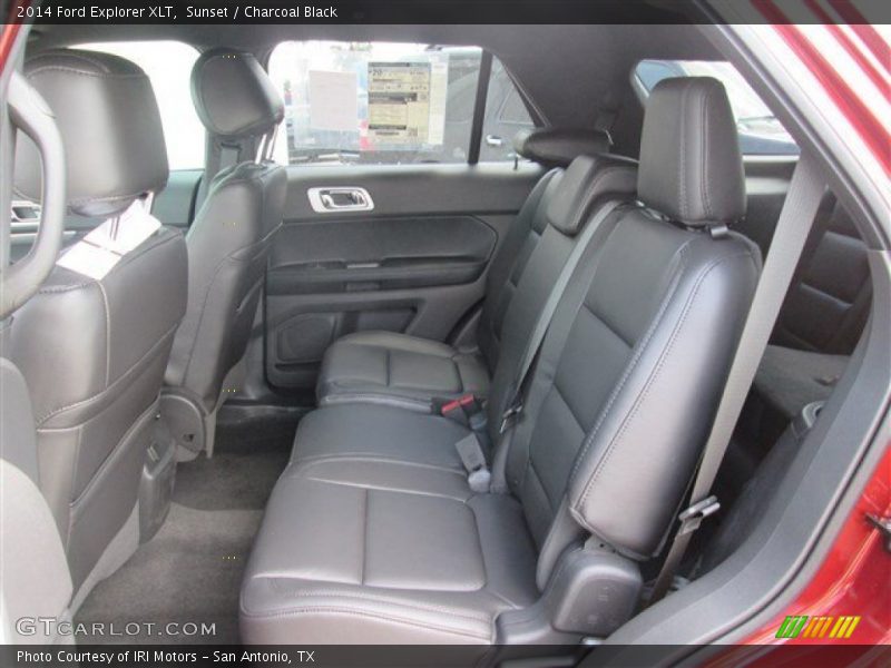 Sunset / Charcoal Black 2014 Ford Explorer XLT
