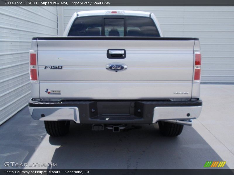 Ingot Silver / Steel Grey 2014 Ford F150 XLT SuperCrew 4x4