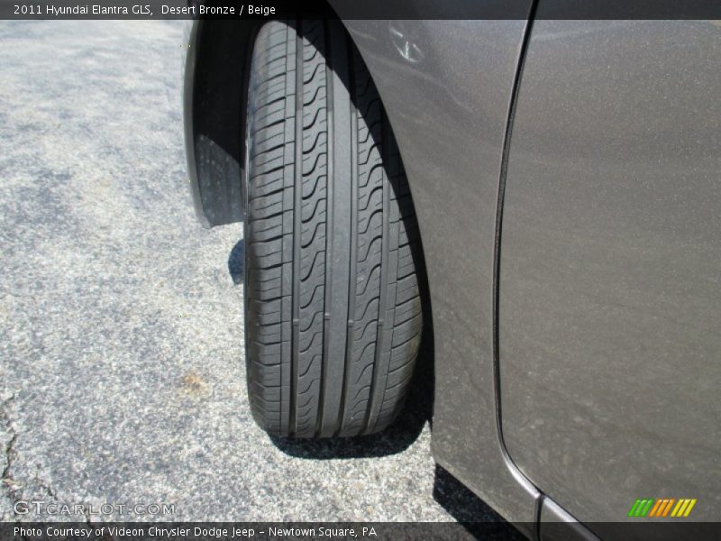 Desert Bronze / Beige 2011 Hyundai Elantra GLS
