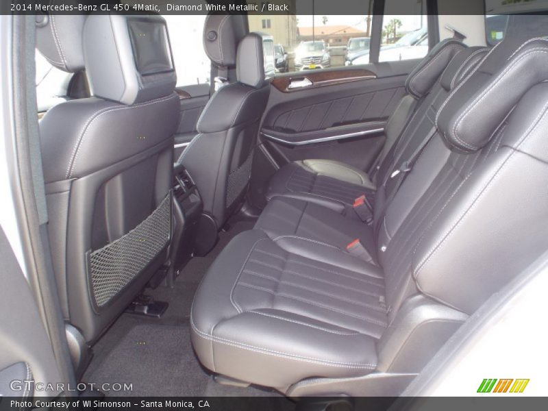 Diamond White Metallic / Black 2014 Mercedes-Benz GL 450 4Matic