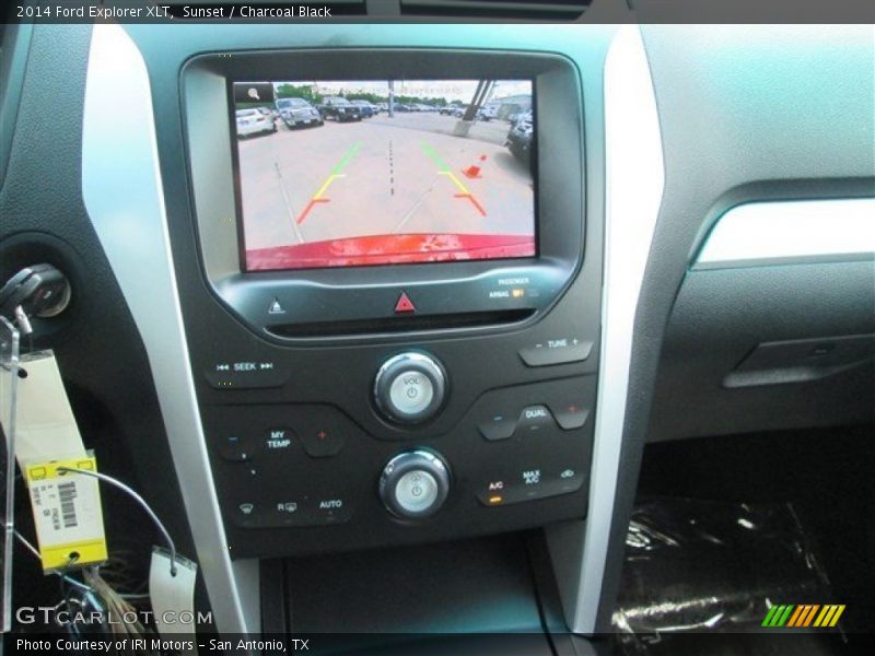 Sunset / Charcoal Black 2014 Ford Explorer XLT