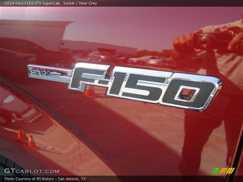 Sunset / Steel Grey 2014 Ford F150 STX SuperCab