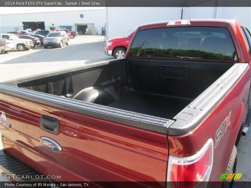 Sunset / Steel Grey 2014 Ford F150 STX SuperCab