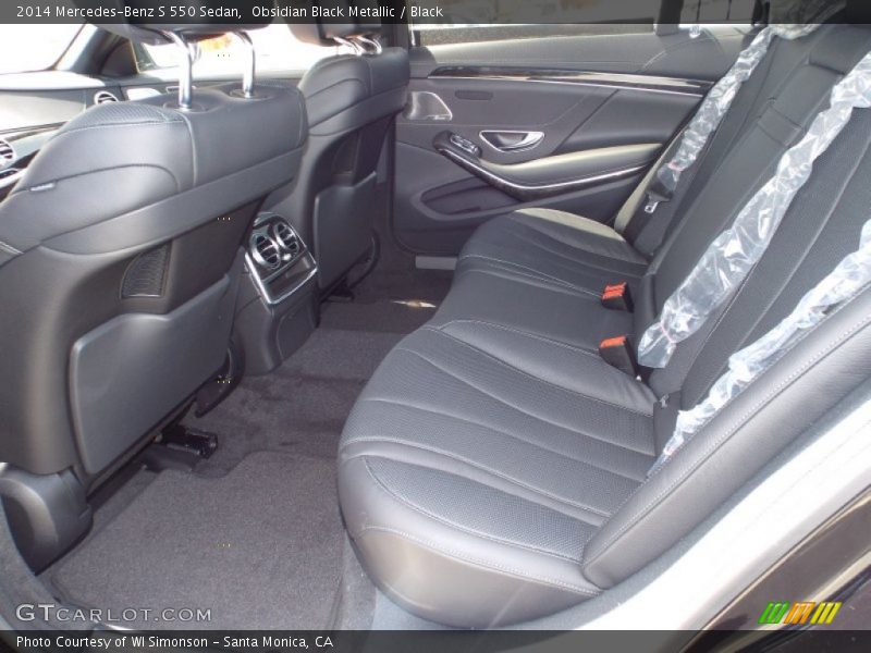 Obsidian Black Metallic / Black 2014 Mercedes-Benz S 550 Sedan