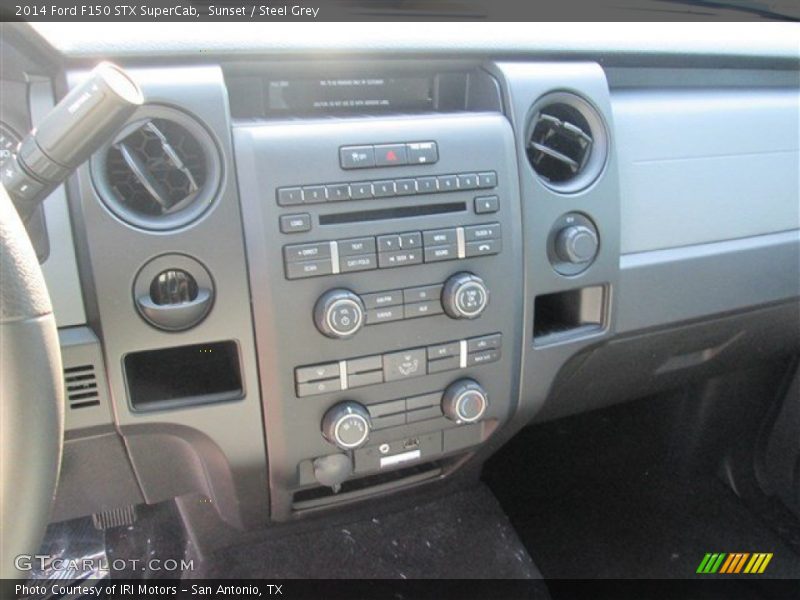 Sunset / Steel Grey 2014 Ford F150 STX SuperCab
