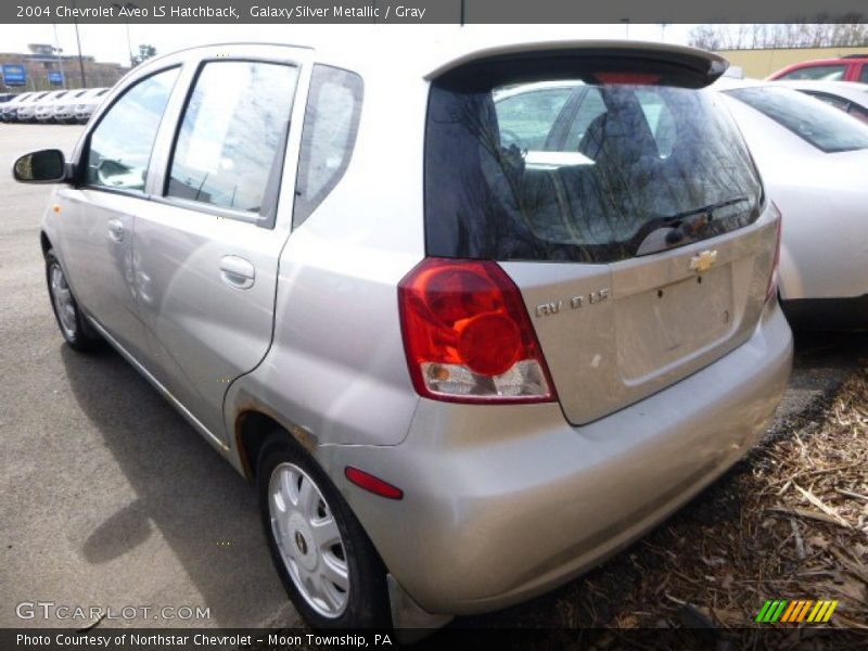 Galaxy Silver Metallic / Gray 2004 Chevrolet Aveo LS Hatchback