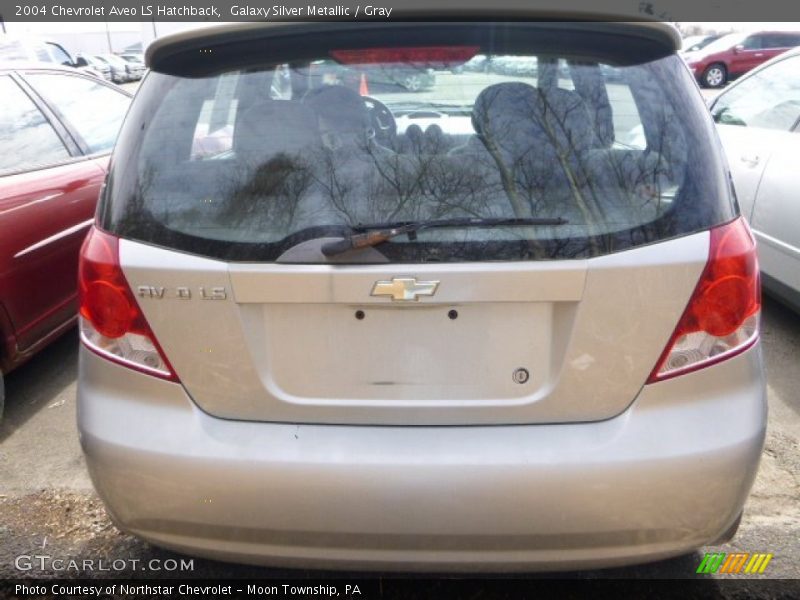 Galaxy Silver Metallic / Gray 2004 Chevrolet Aveo LS Hatchback