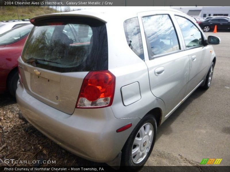 Galaxy Silver Metallic / Gray 2004 Chevrolet Aveo LS Hatchback