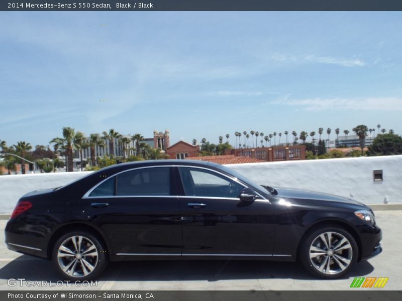 Black / Black 2014 Mercedes-Benz S 550 Sedan