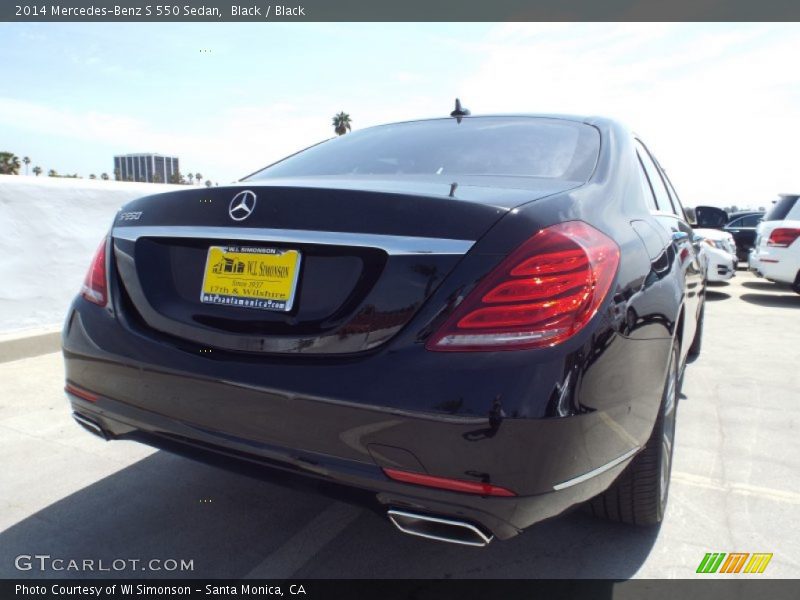 Black / Black 2014 Mercedes-Benz S 550 Sedan