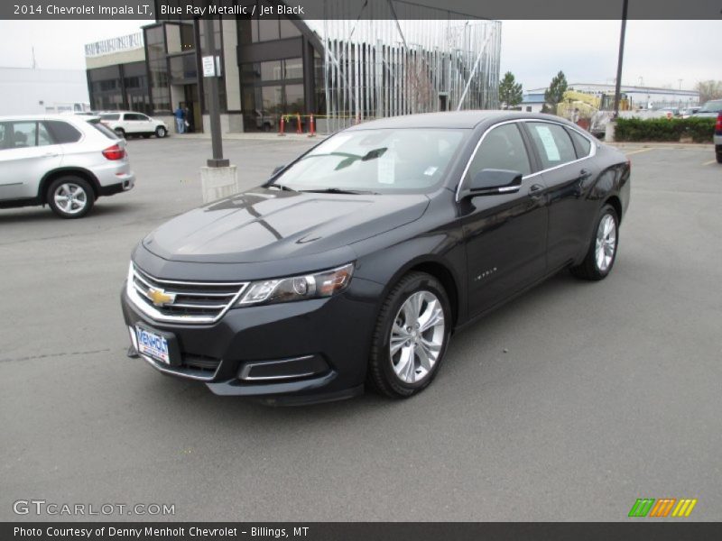 Blue Ray Metallic / Jet Black 2014 Chevrolet Impala LT