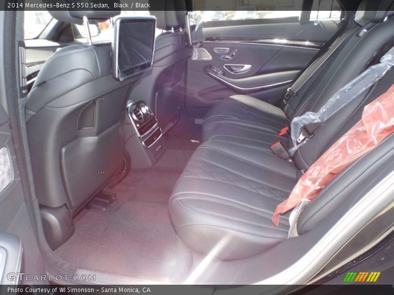 Black / Black 2014 Mercedes-Benz S 550 Sedan