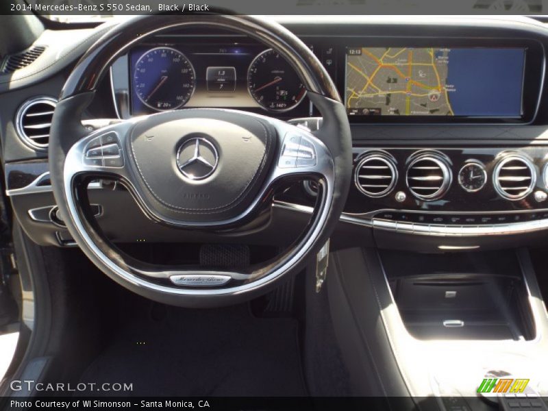 Black / Black 2014 Mercedes-Benz S 550 Sedan