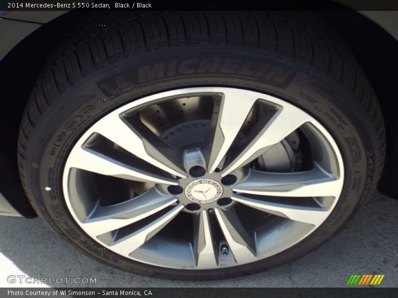Black / Black 2014 Mercedes-Benz S 550 Sedan