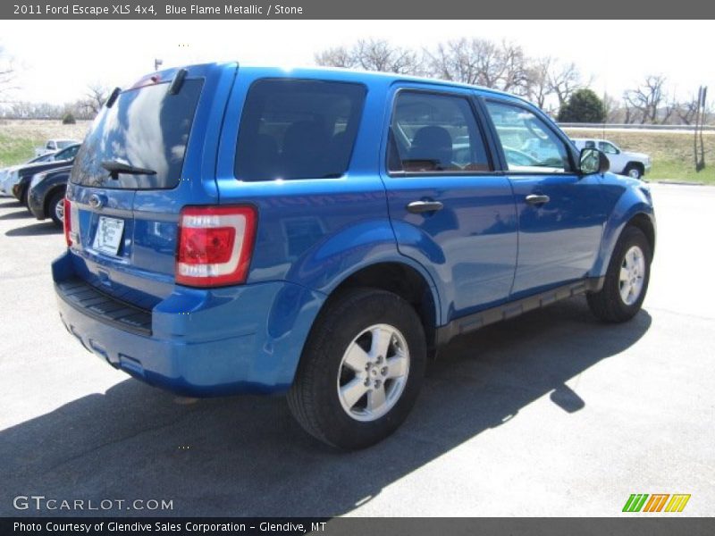 Blue Flame Metallic / Stone 2011 Ford Escape XLS 4x4