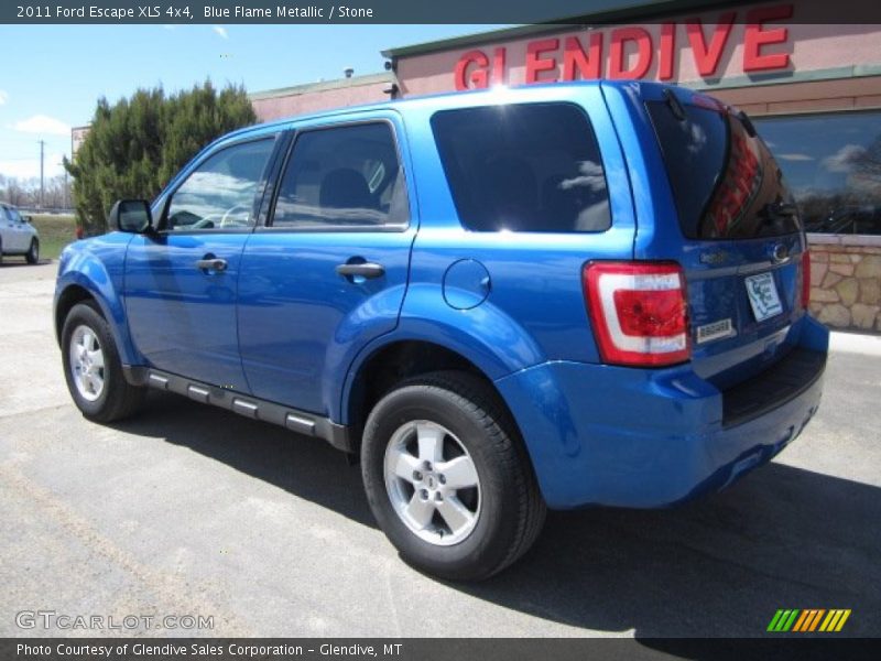 Blue Flame Metallic / Stone 2011 Ford Escape XLS 4x4