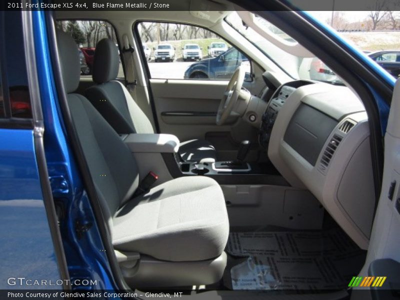 Blue Flame Metallic / Stone 2011 Ford Escape XLS 4x4