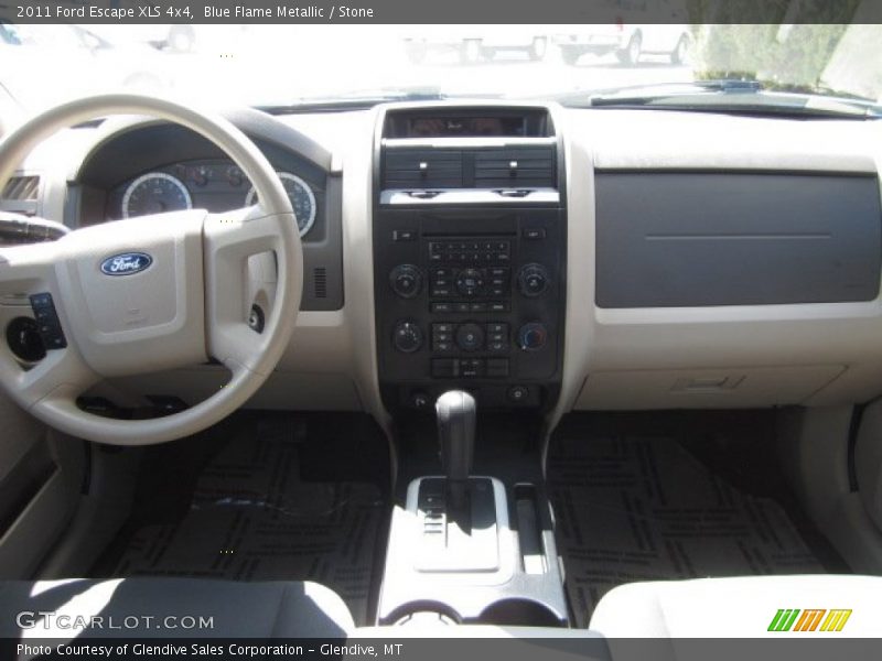 Blue Flame Metallic / Stone 2011 Ford Escape XLS 4x4