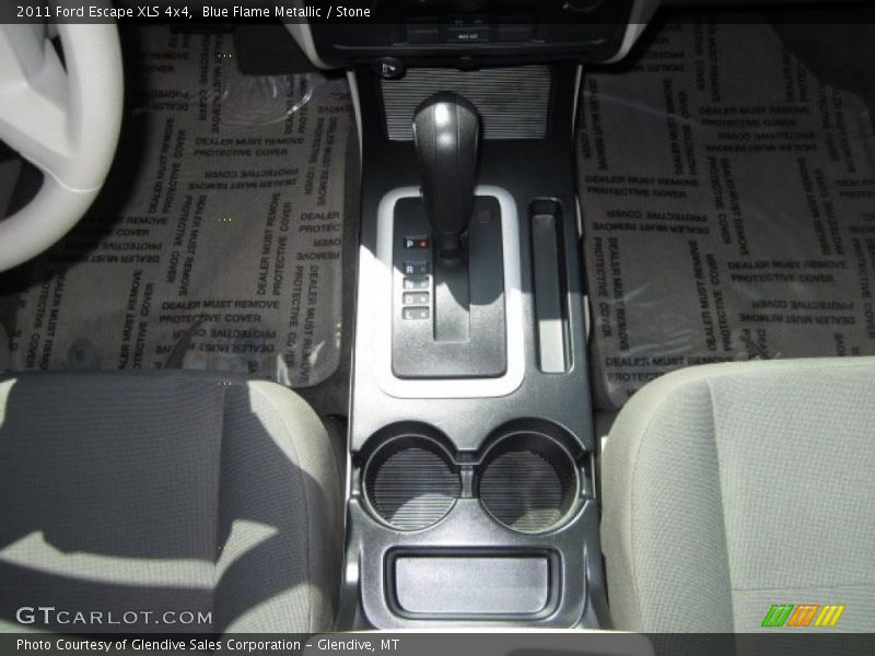 Blue Flame Metallic / Stone 2011 Ford Escape XLS 4x4