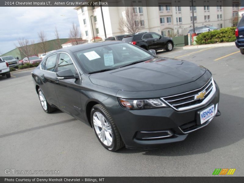 Ashen Gray Metallic / Jet Black 2014 Chevrolet Impala LT