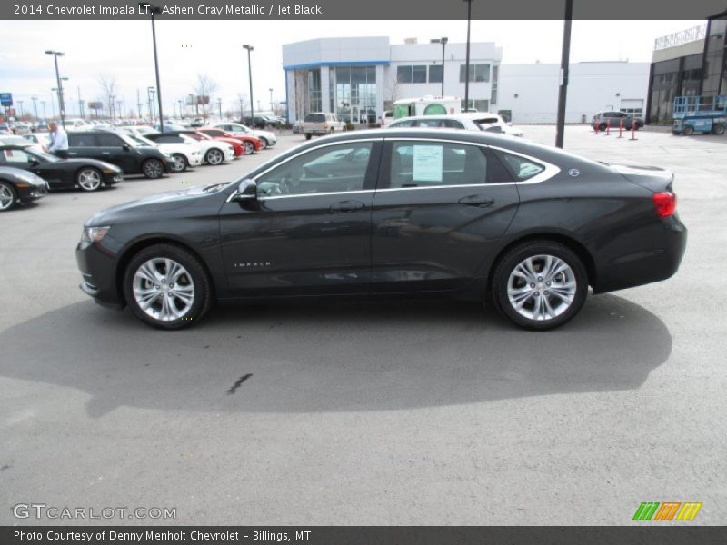 Ashen Gray Metallic / Jet Black 2014 Chevrolet Impala LT