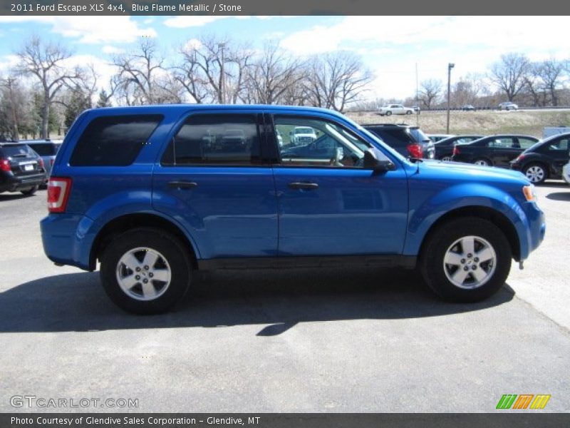 Blue Flame Metallic / Stone 2011 Ford Escape XLS 4x4