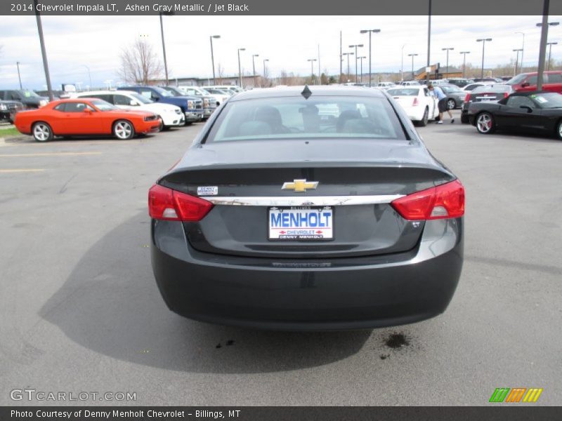 Ashen Gray Metallic / Jet Black 2014 Chevrolet Impala LT