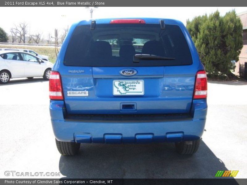 Blue Flame Metallic / Stone 2011 Ford Escape XLS 4x4
