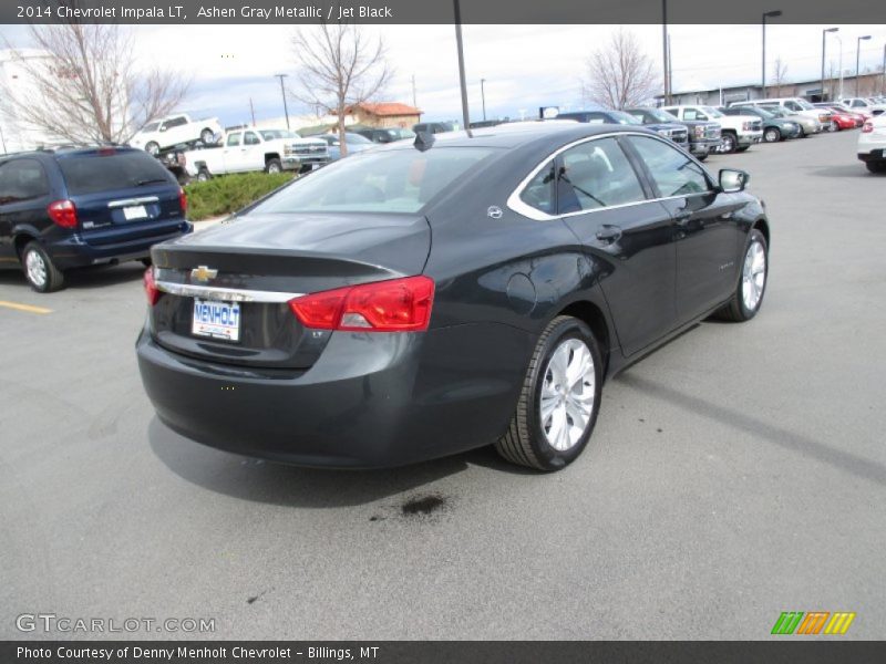 Ashen Gray Metallic / Jet Black 2014 Chevrolet Impala LT
