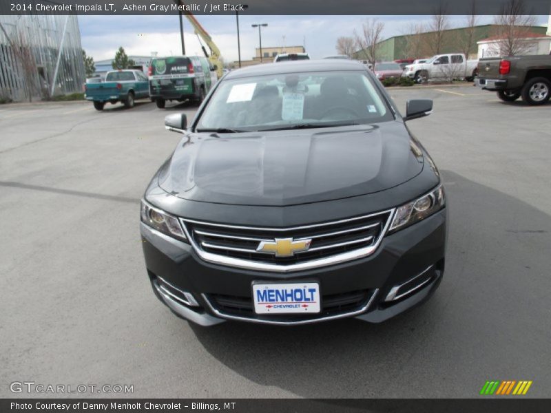 Ashen Gray Metallic / Jet Black 2014 Chevrolet Impala LT