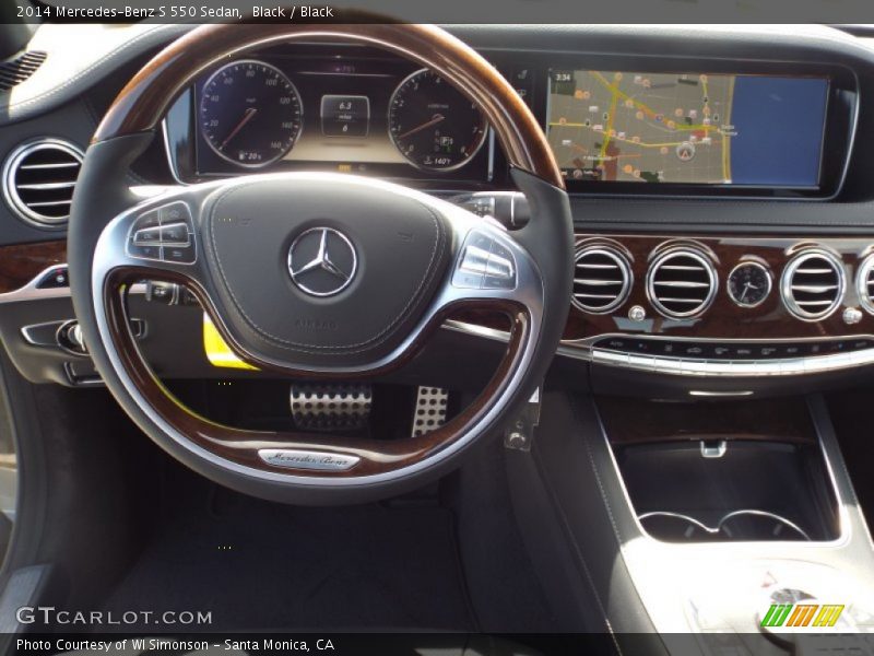 Black / Black 2014 Mercedes-Benz S 550 Sedan