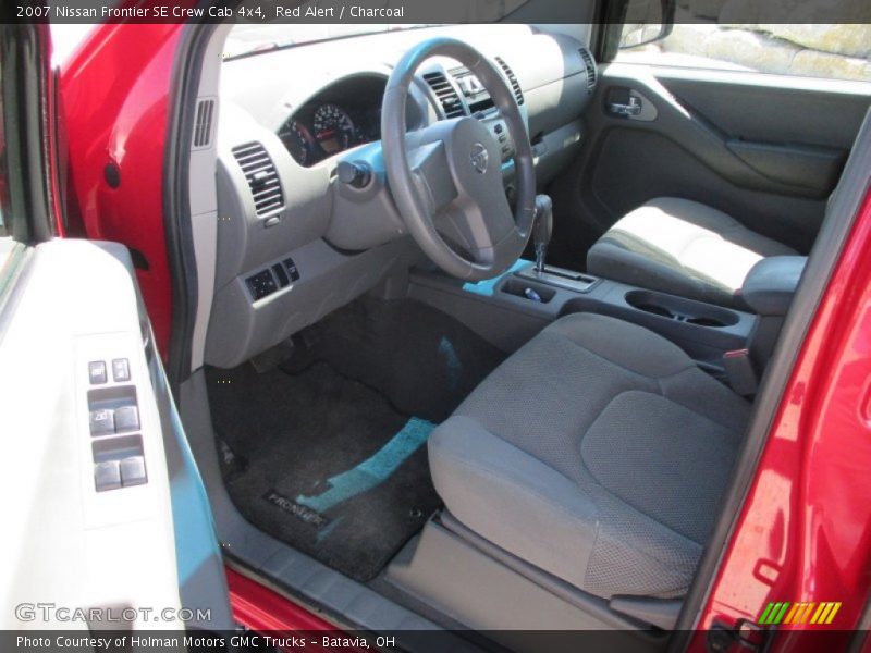 Red Alert / Charcoal 2007 Nissan Frontier SE Crew Cab 4x4