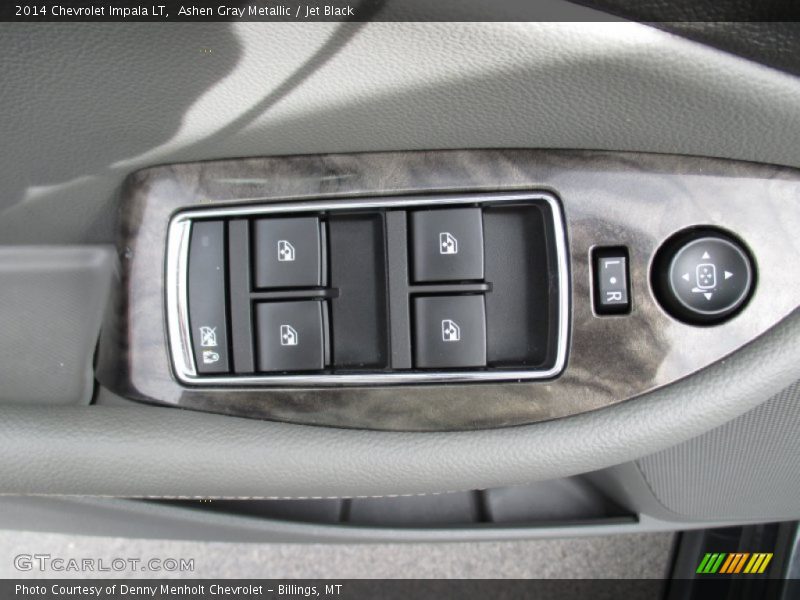 Ashen Gray Metallic / Jet Black 2014 Chevrolet Impala LT