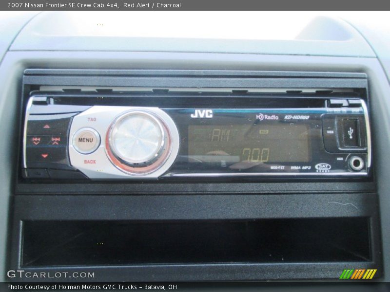Red Alert / Charcoal 2007 Nissan Frontier SE Crew Cab 4x4