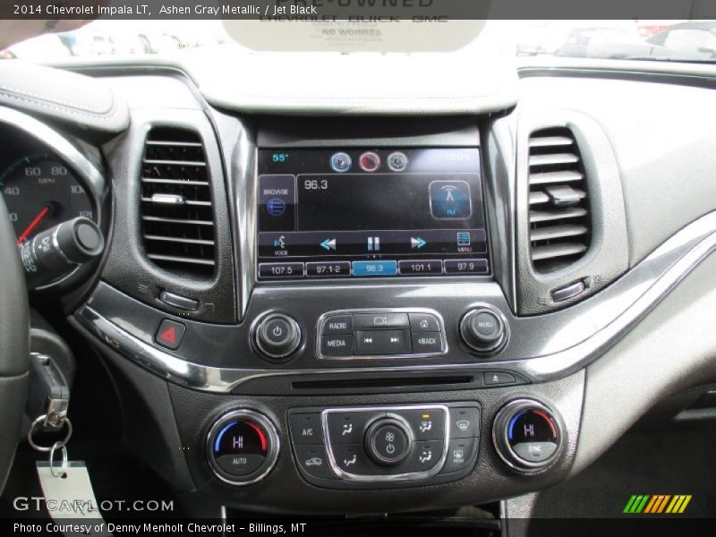 Ashen Gray Metallic / Jet Black 2014 Chevrolet Impala LT