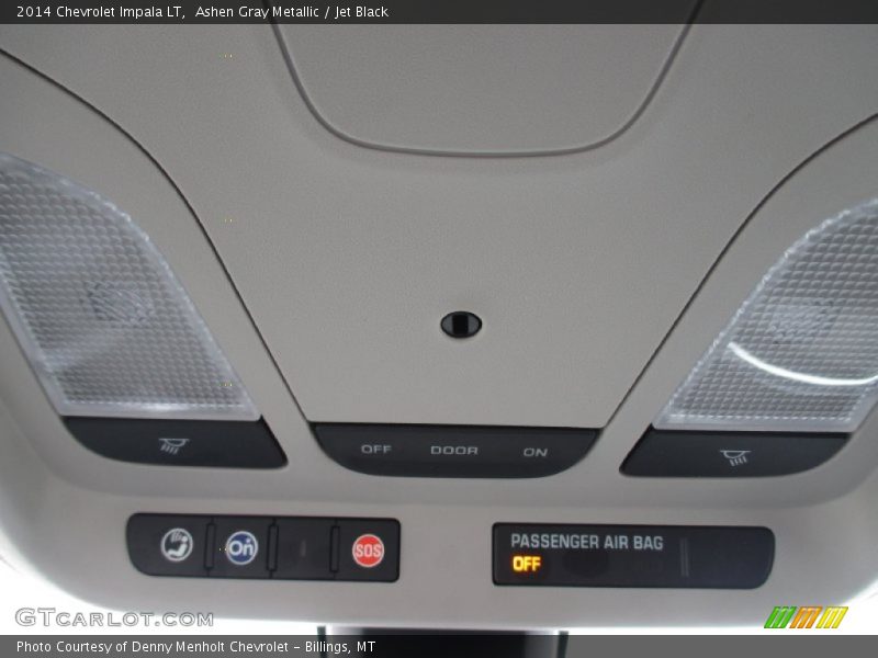 Ashen Gray Metallic / Jet Black 2014 Chevrolet Impala LT