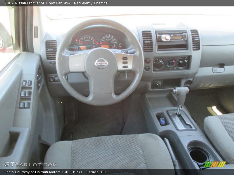 Red Alert / Charcoal 2007 Nissan Frontier SE Crew Cab 4x4