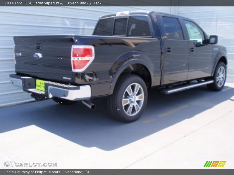 Tuxedo Black / Black 2014 Ford F150 Lariat SuperCrew