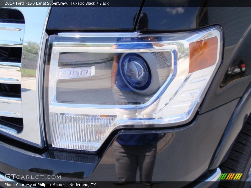Tuxedo Black / Black 2014 Ford F150 Lariat SuperCrew
