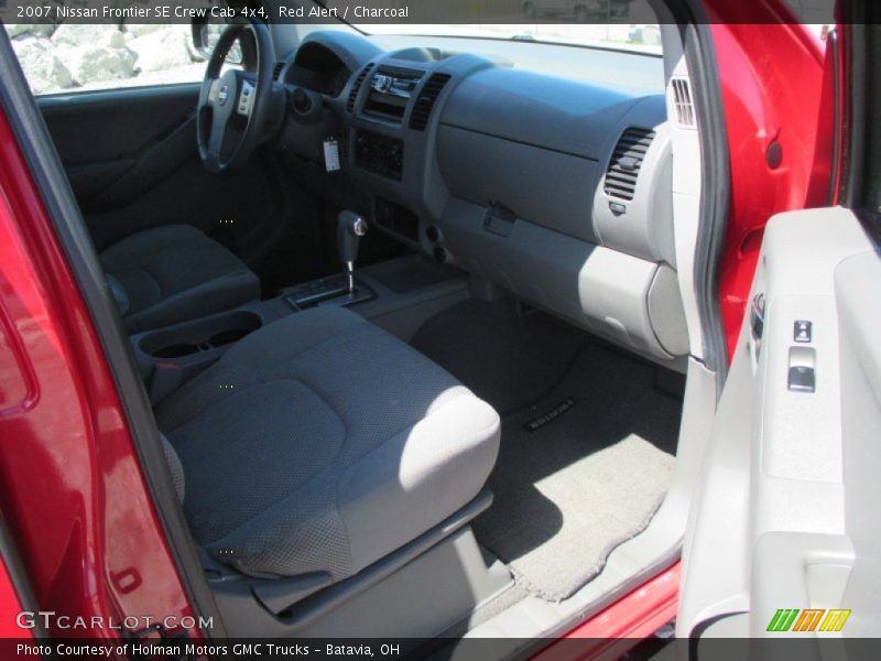 Red Alert / Charcoal 2007 Nissan Frontier SE Crew Cab 4x4