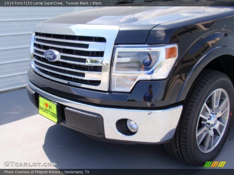 Tuxedo Black / Black 2014 Ford F150 Lariat SuperCrew